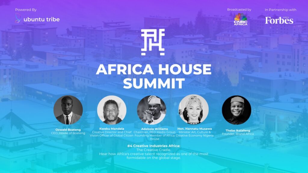 Africa House Summit Davos 2024 Creative Industries Africa: The Creative Cradle – Powered by Ubuntu Tribe